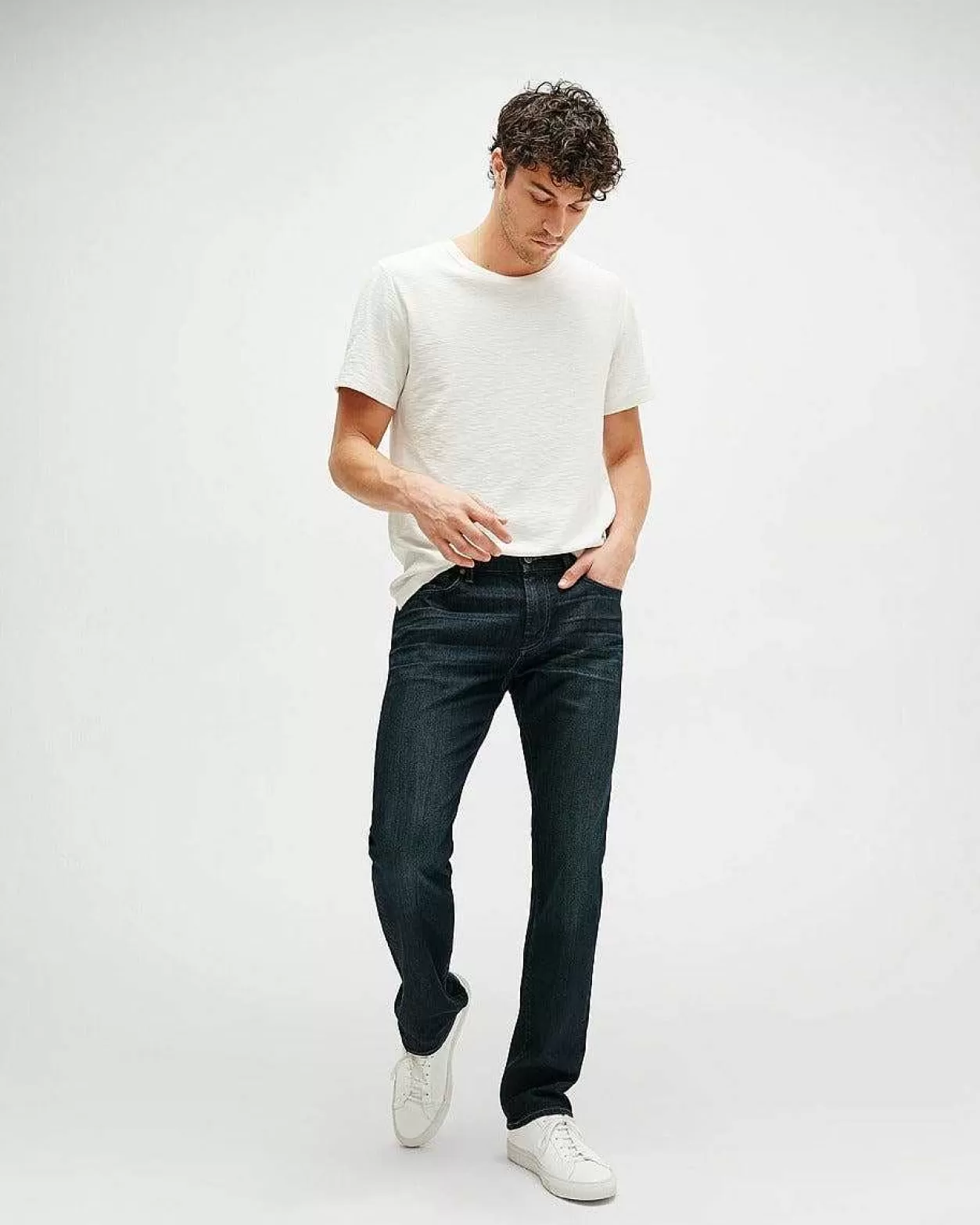 Men 7 For All Mankind Jeans*Airweft Denim The Straight In Perennial