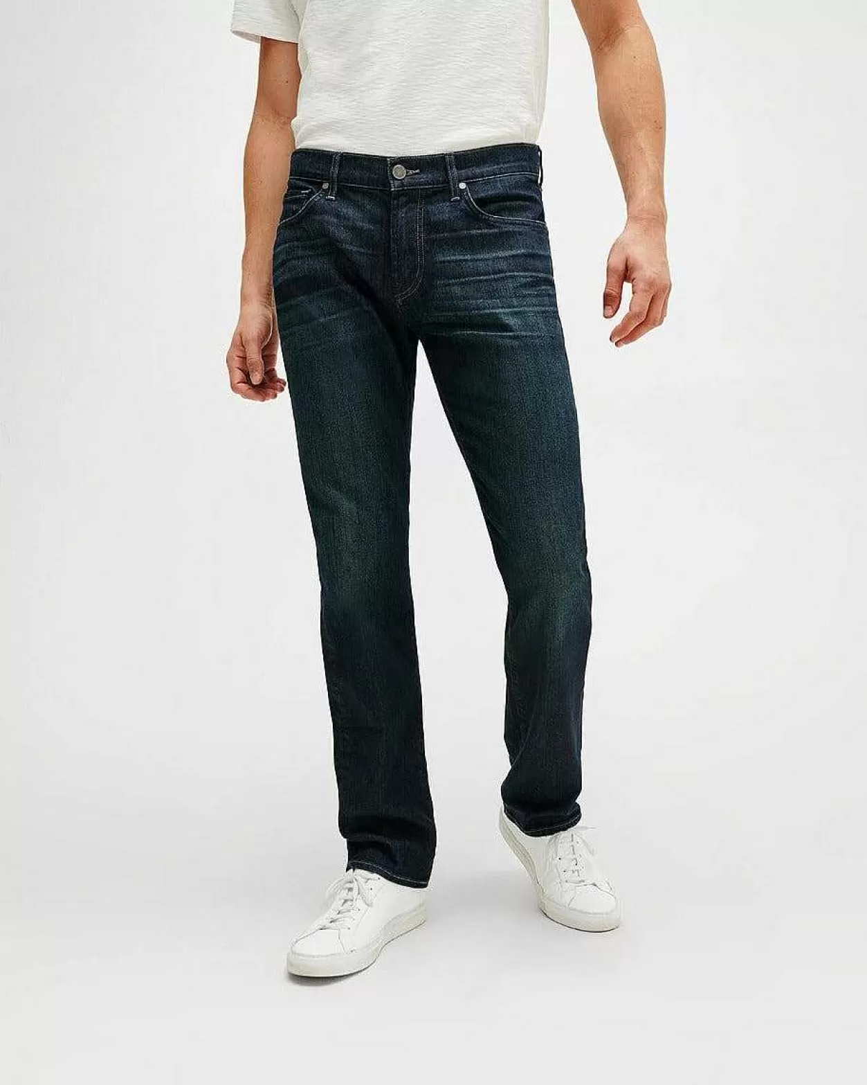 Men 7 For All Mankind Jeans*Airweft Denim The Straight In Perennial