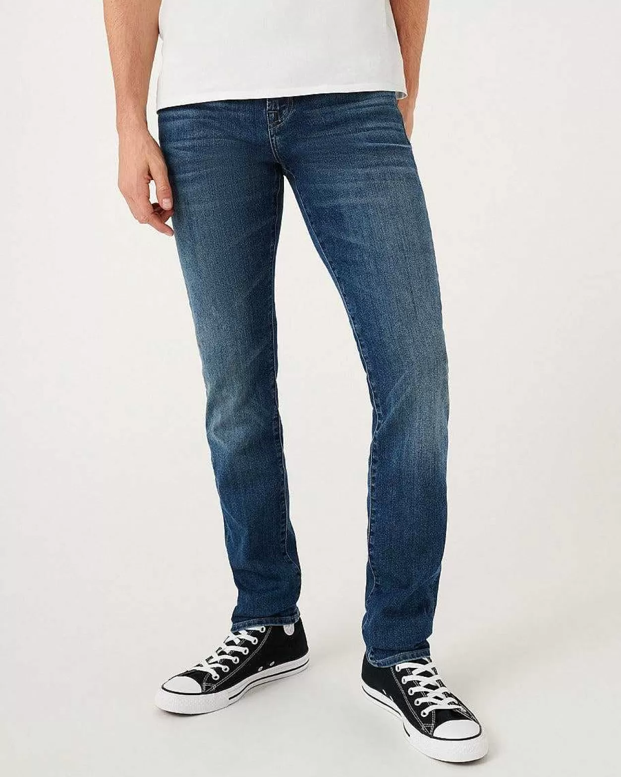 Men 7 For All Mankind Jeans*Airweft Paxtyn Skinny In Flash