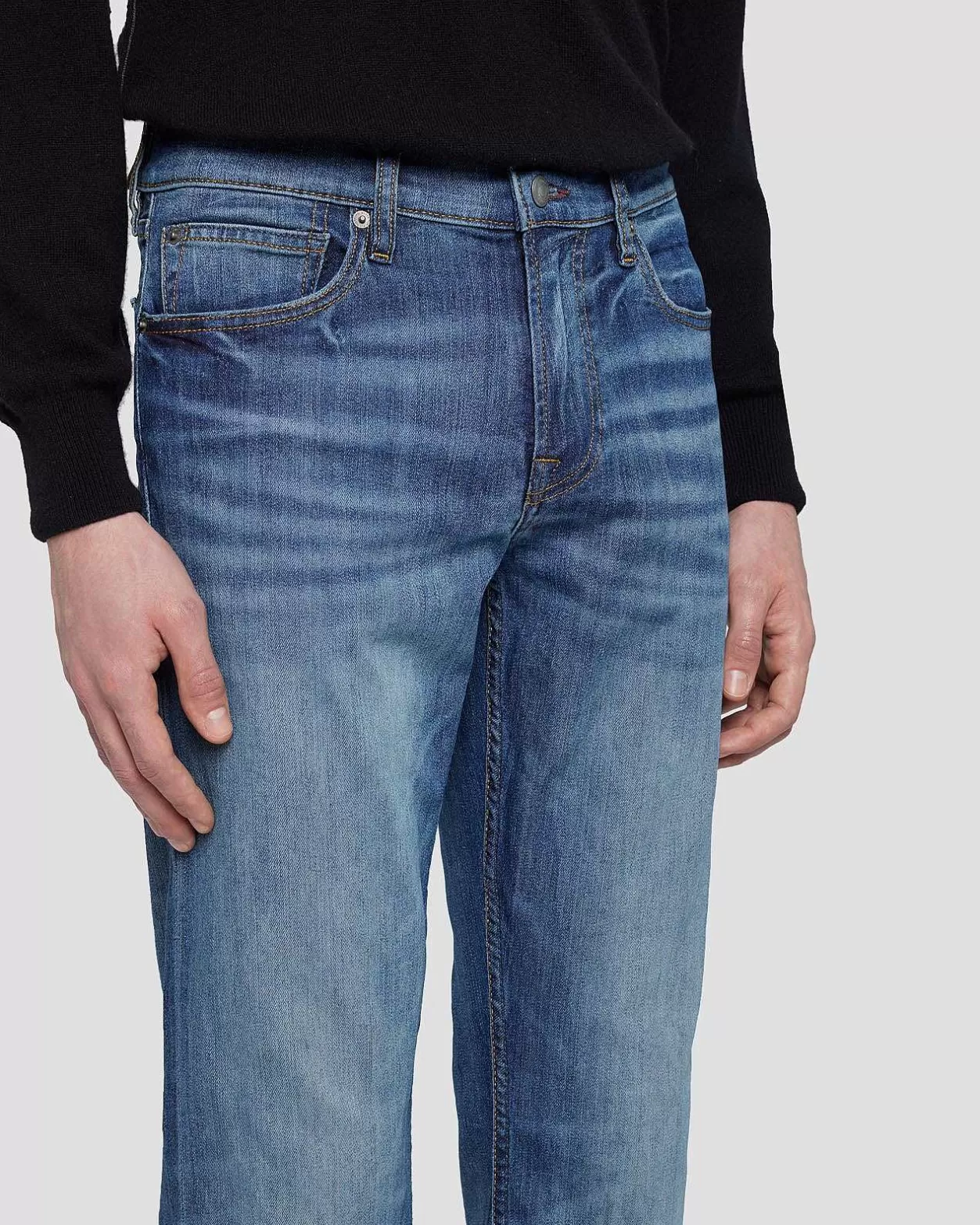 Men 7 For All Mankind Jeans*Airweft Slimmy In Coachella