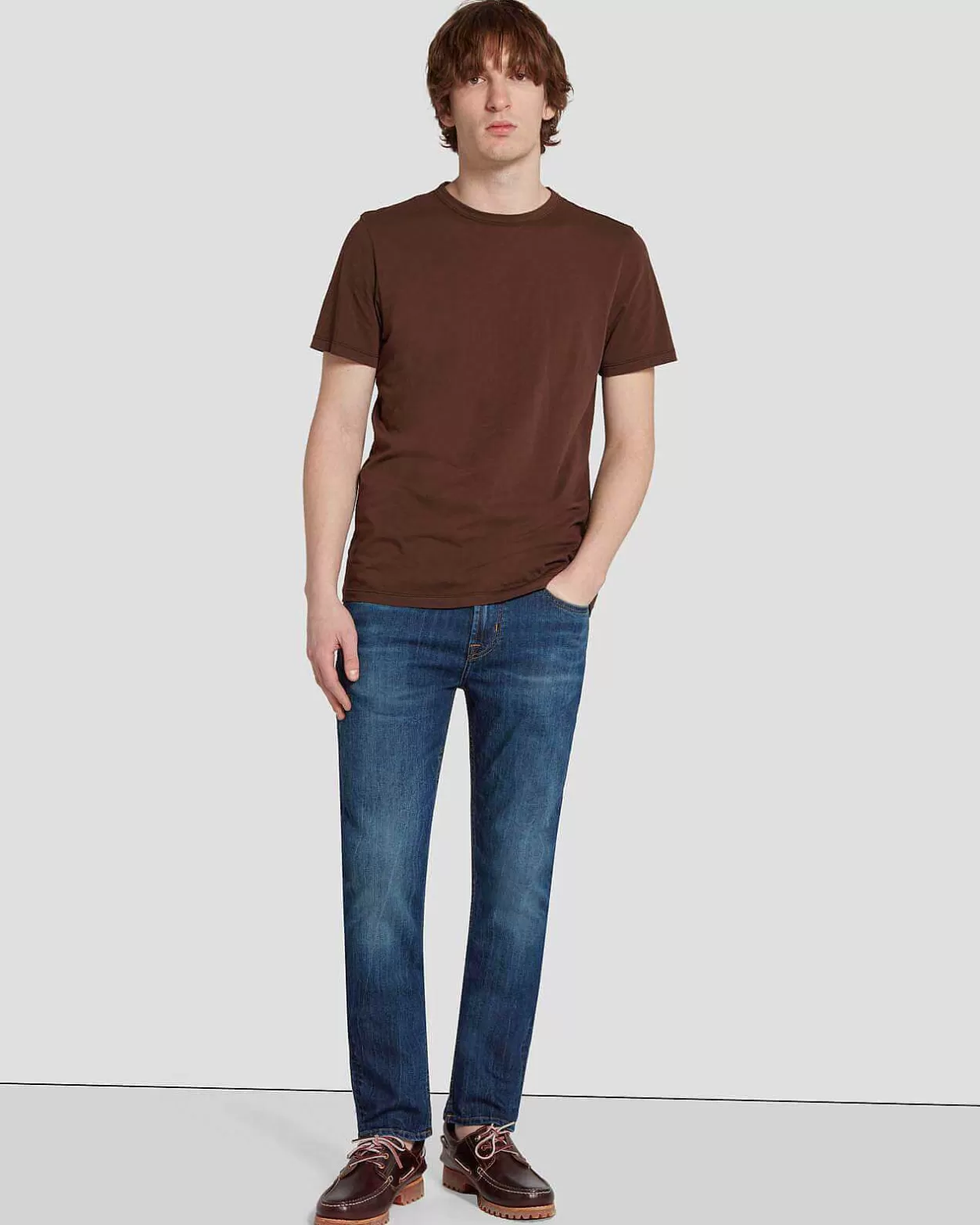 Men 7 For All Mankind Jeans*Airweft Slimmy In Monterey