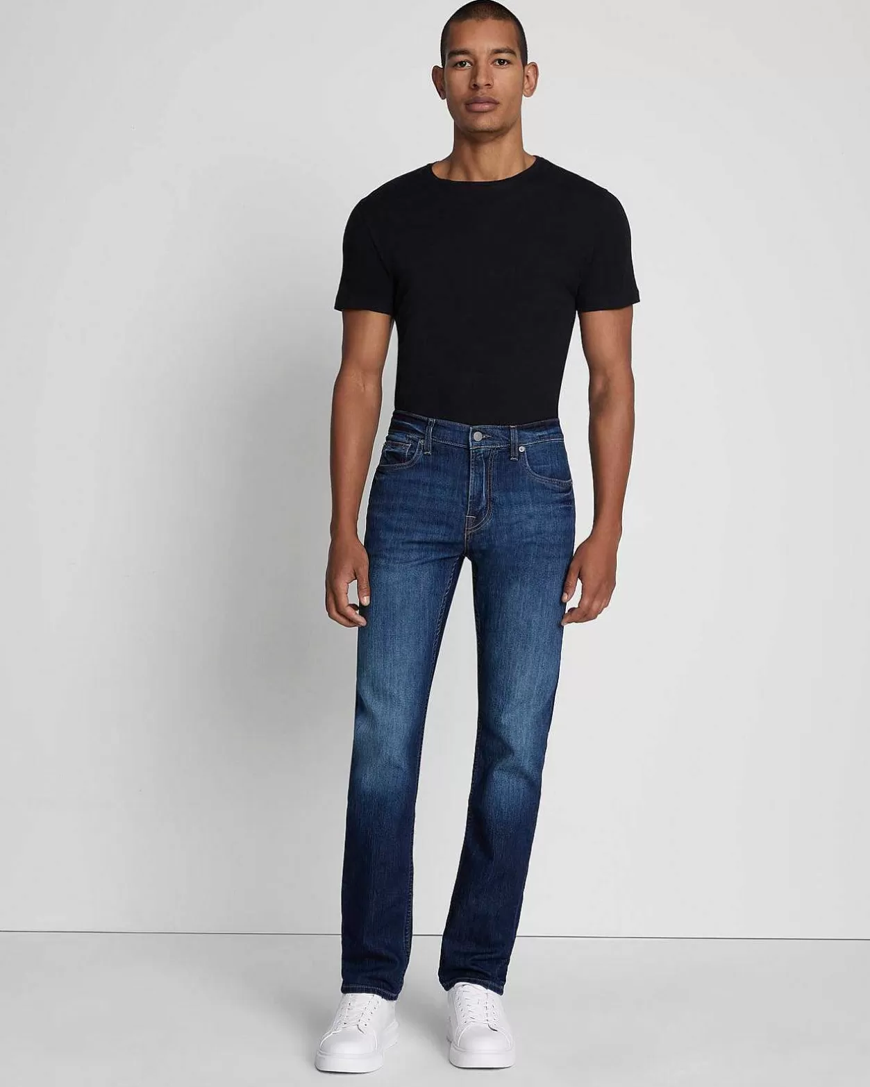 Men 7 For All Mankind Jeans*Airweft Slimmy Squiggle In Ironwood