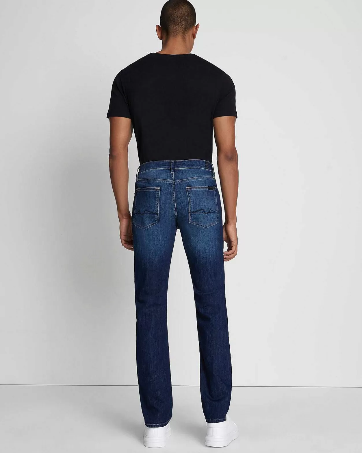 Men 7 For All Mankind Jeans*Airweft Slimmy Squiggle In Ironwood