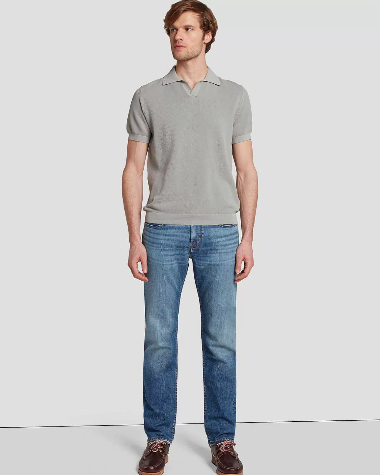 Men 7 For All Mankind Jeans*Airweft Straight In Alameda