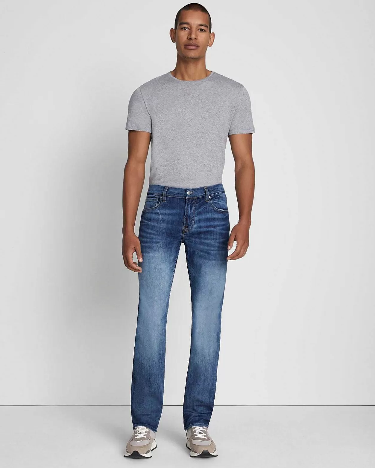 Men 7 For All Mankind Jeans*Airweft Straight In Coachella