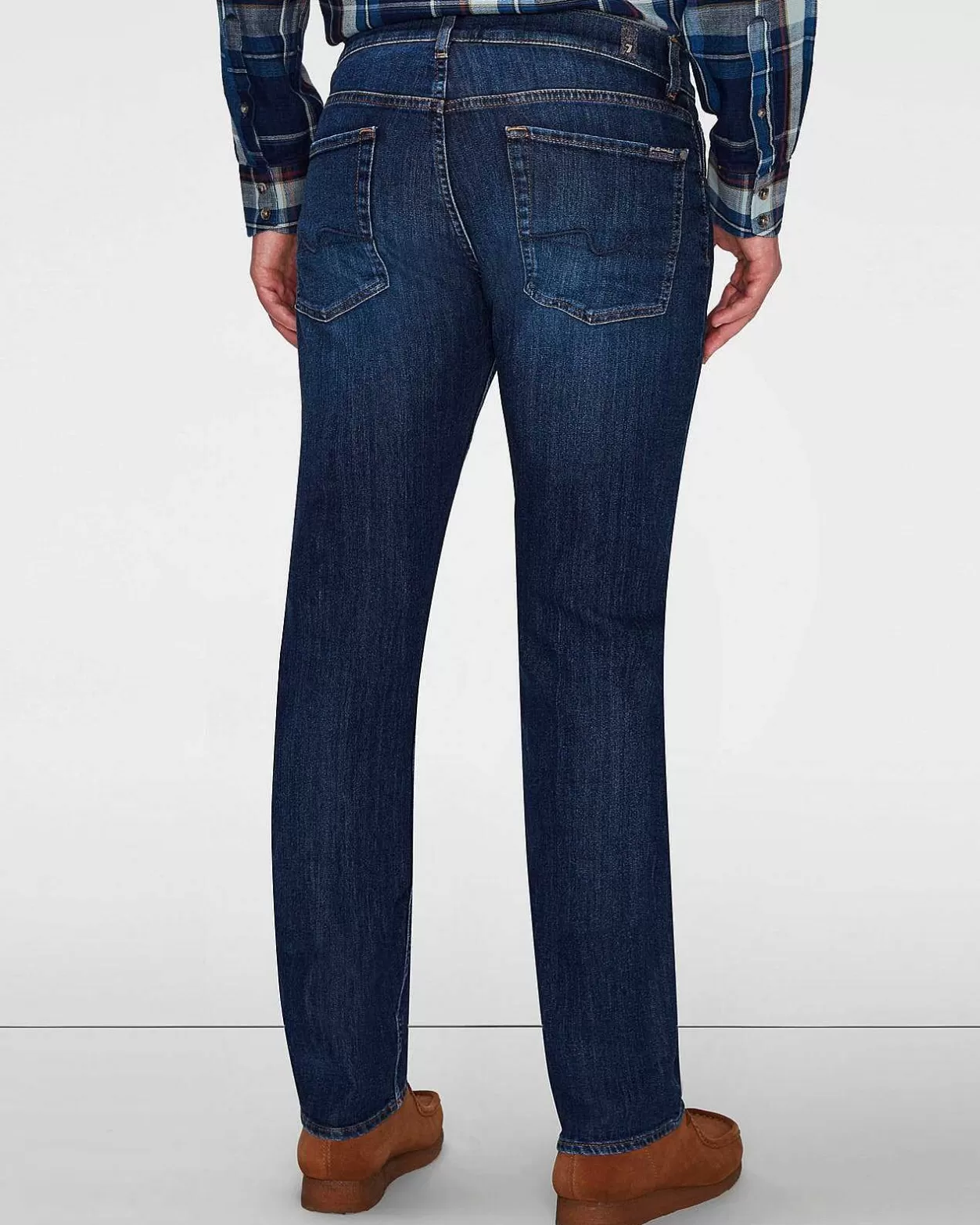 Men 7 For All Mankind Jeans*Airweft The Straight In Malibu