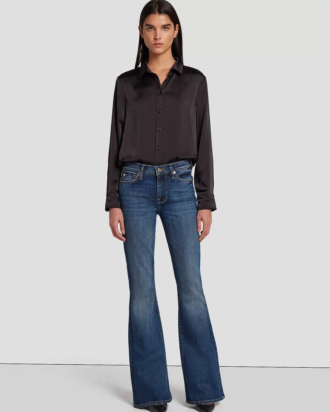 Women 7 For All Mankind Jeans*Ali In Nolita Dark