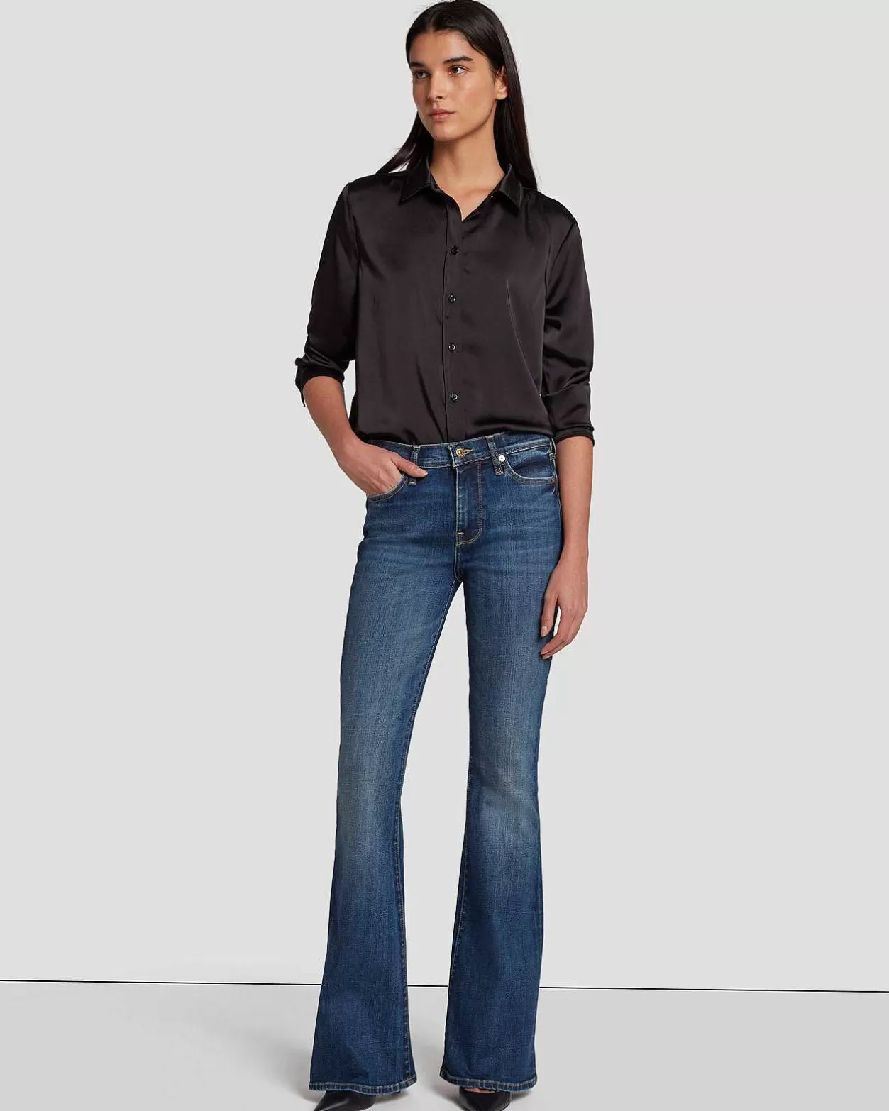 Women 7 For All Mankind Jeans*Ali In Nolita Dark