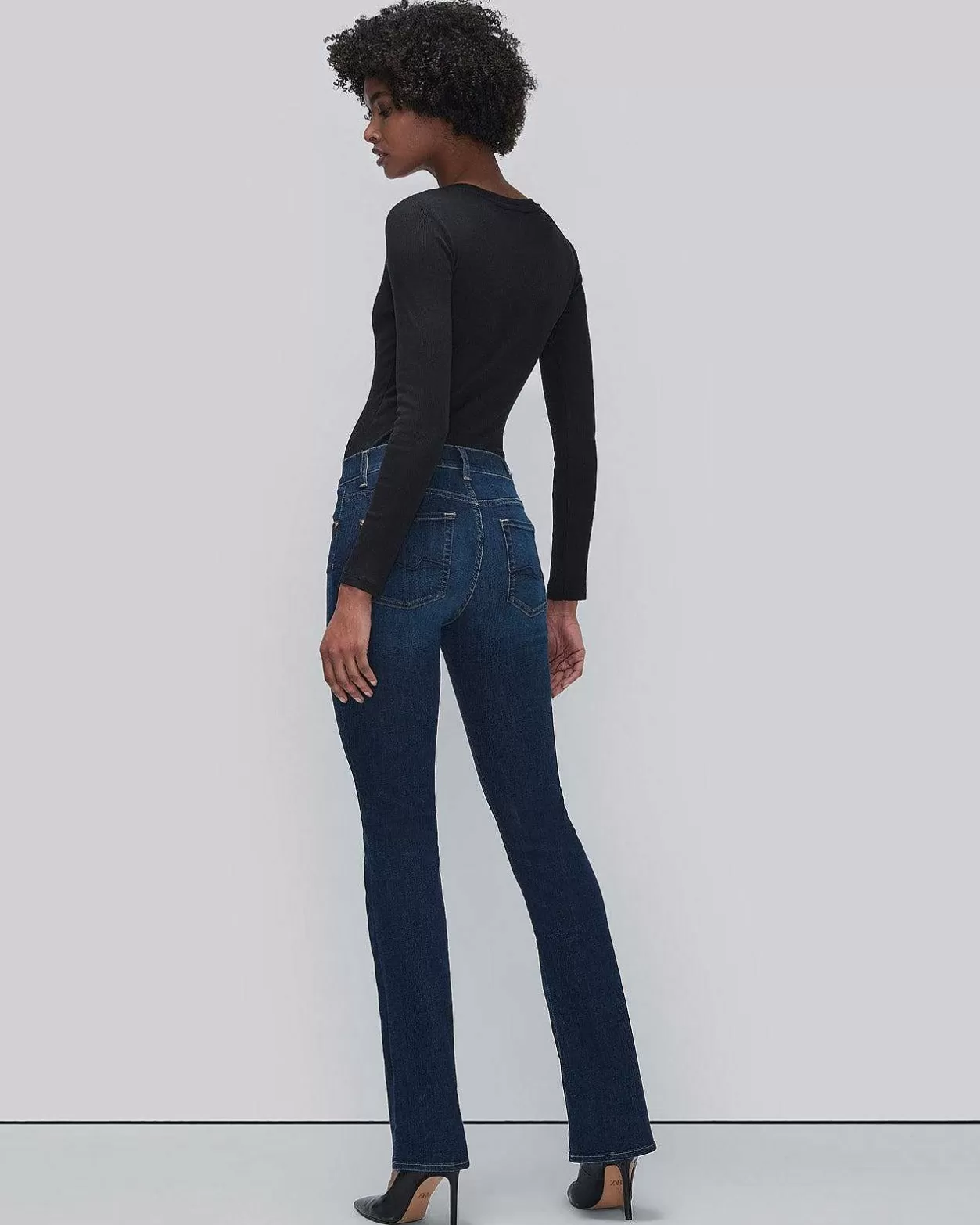 Women 7 For All Mankind Jeans*B(Air) Kimmie Bootcut In Rinsed Indigo