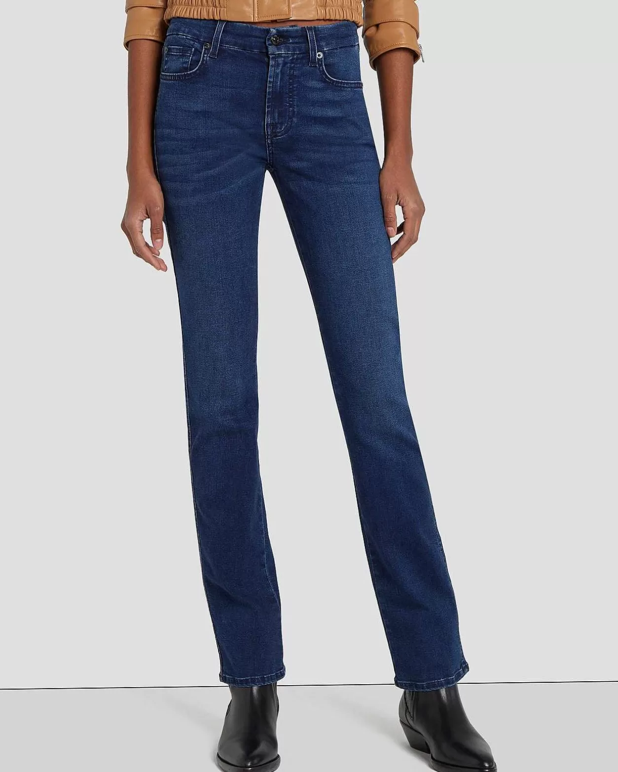 Women 7 For All Mankind Jeans*B(Air) Kimmie Straight In Park Avenue