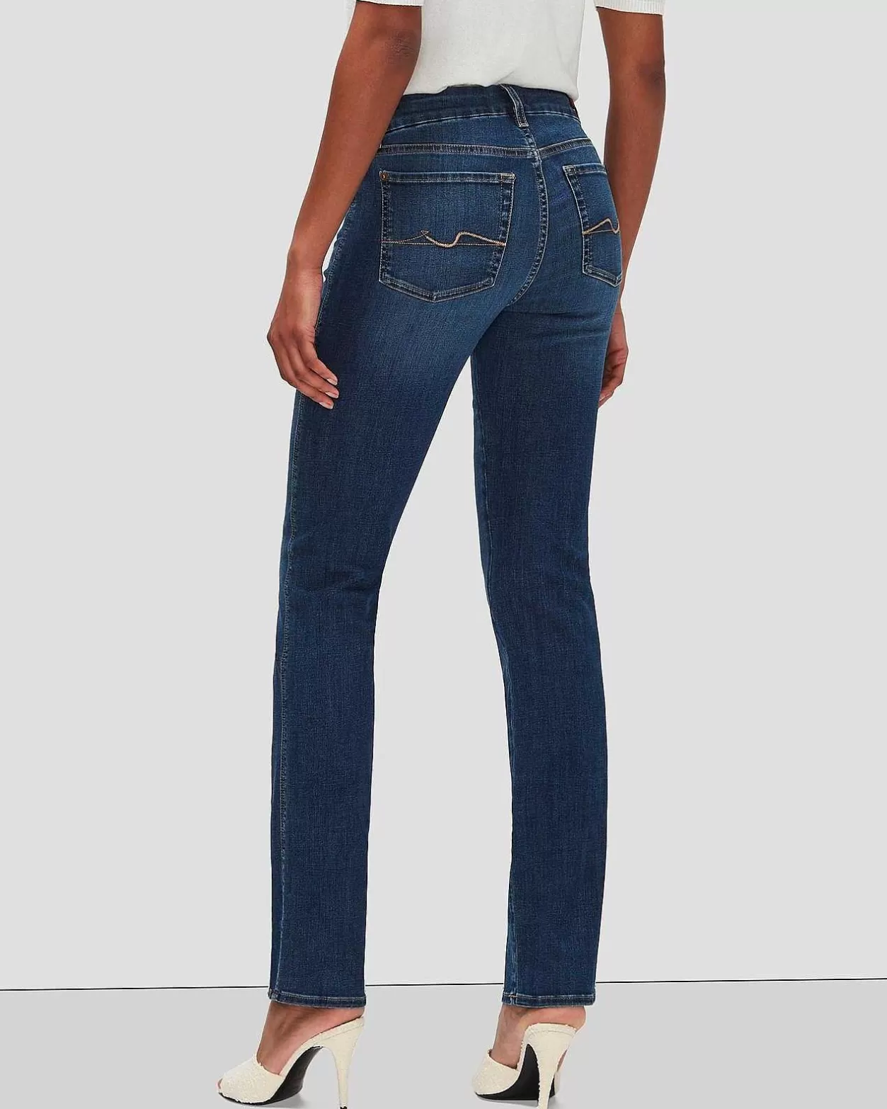 Women 7 For All Mankind Jeans*B(Air) Kimmie Straight In Duchess