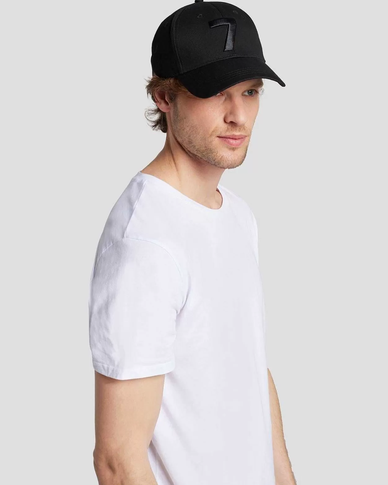 Men 7 For All Mankind *Baseball Cap In Black