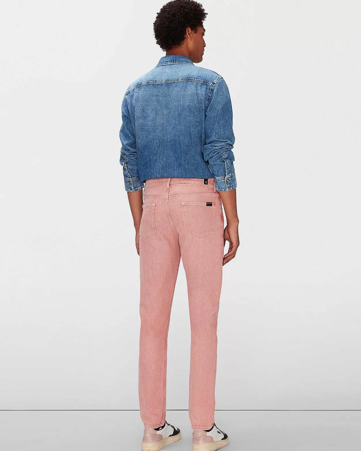 Men 7 For All Mankind Jeans*Born From Nature Slimmy Tapered In Burnt Brick