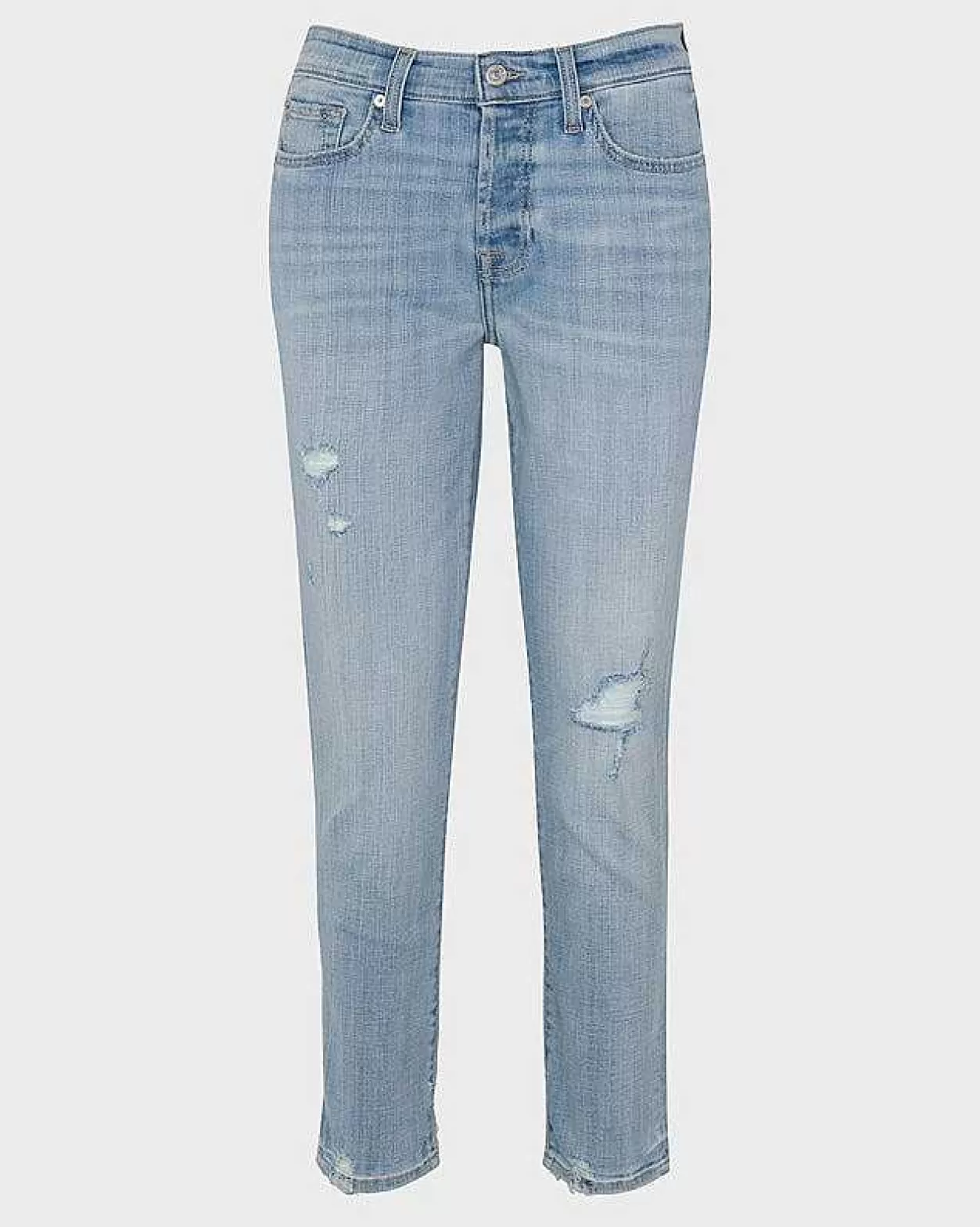 Women 7 For All Mankind Jeans*Broken Twill Josefina In Coco Prive