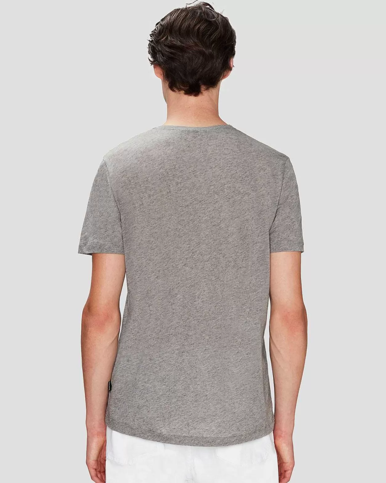 Men 7 For All Mankind Tees*Cashmere Blend Tee In Heather Grey