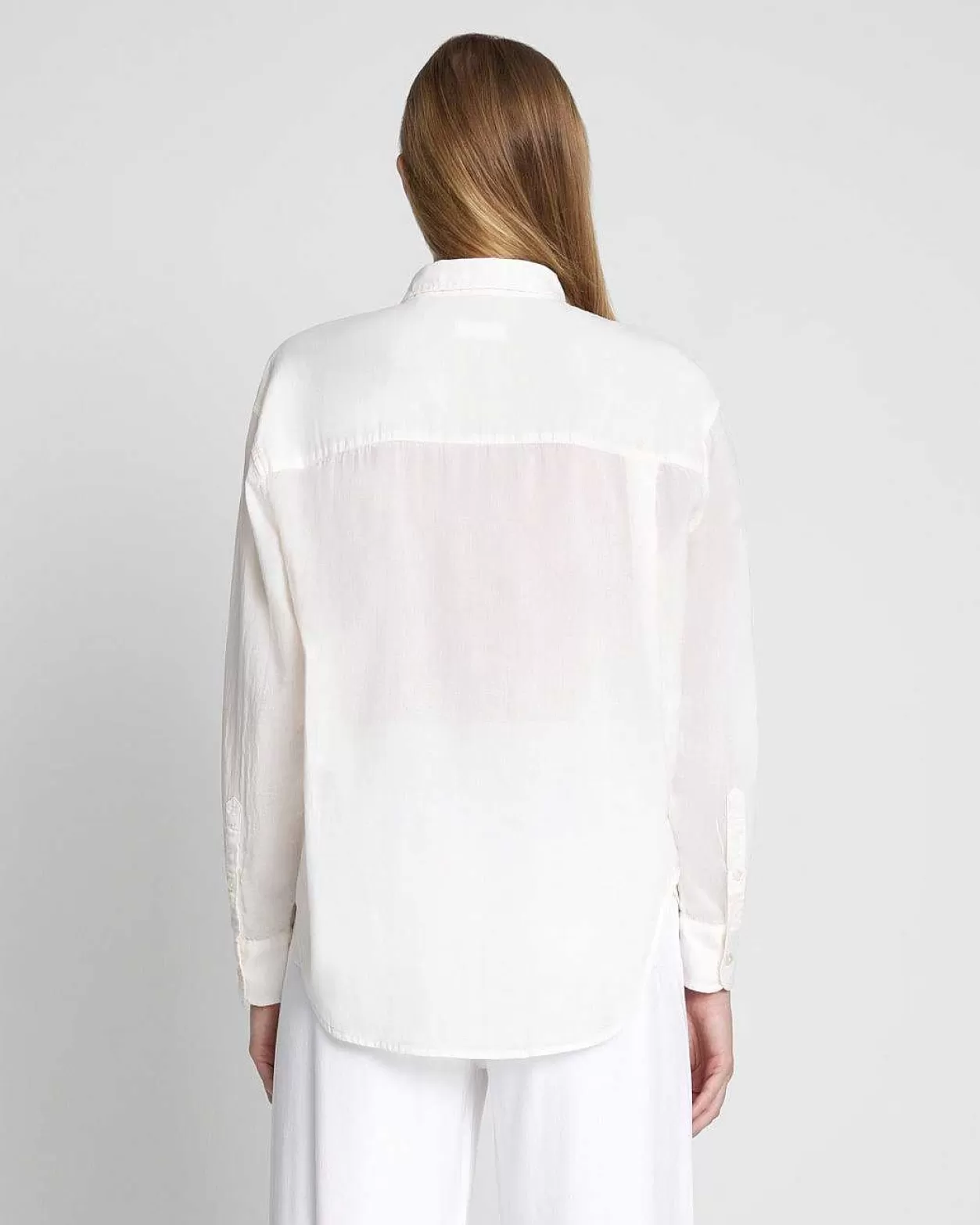 Women 7 For All Mankind Tops*Classic Button Up Shirt In Optic White