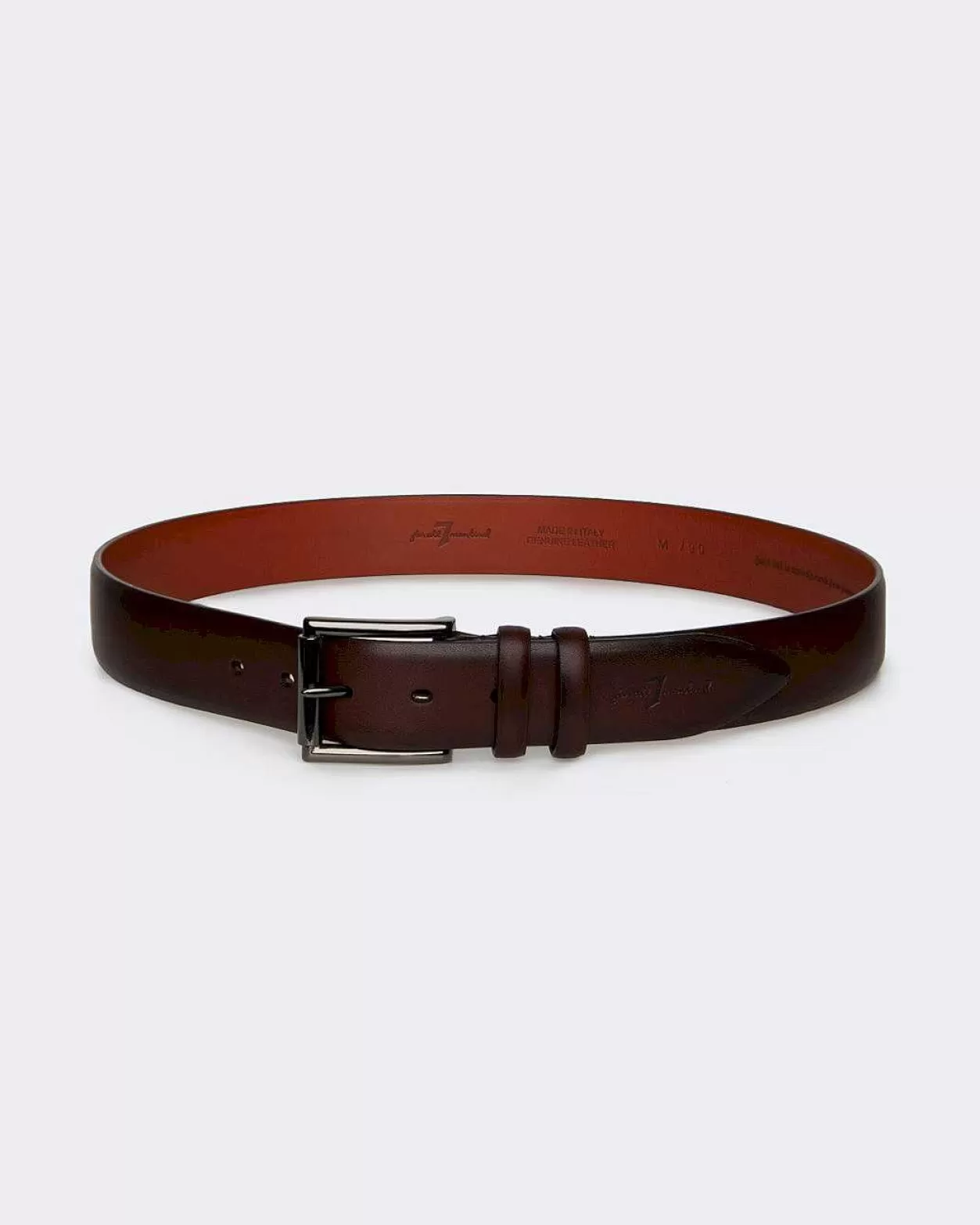 Men 7 For All Mankind *Classic Leather Belt In Brown