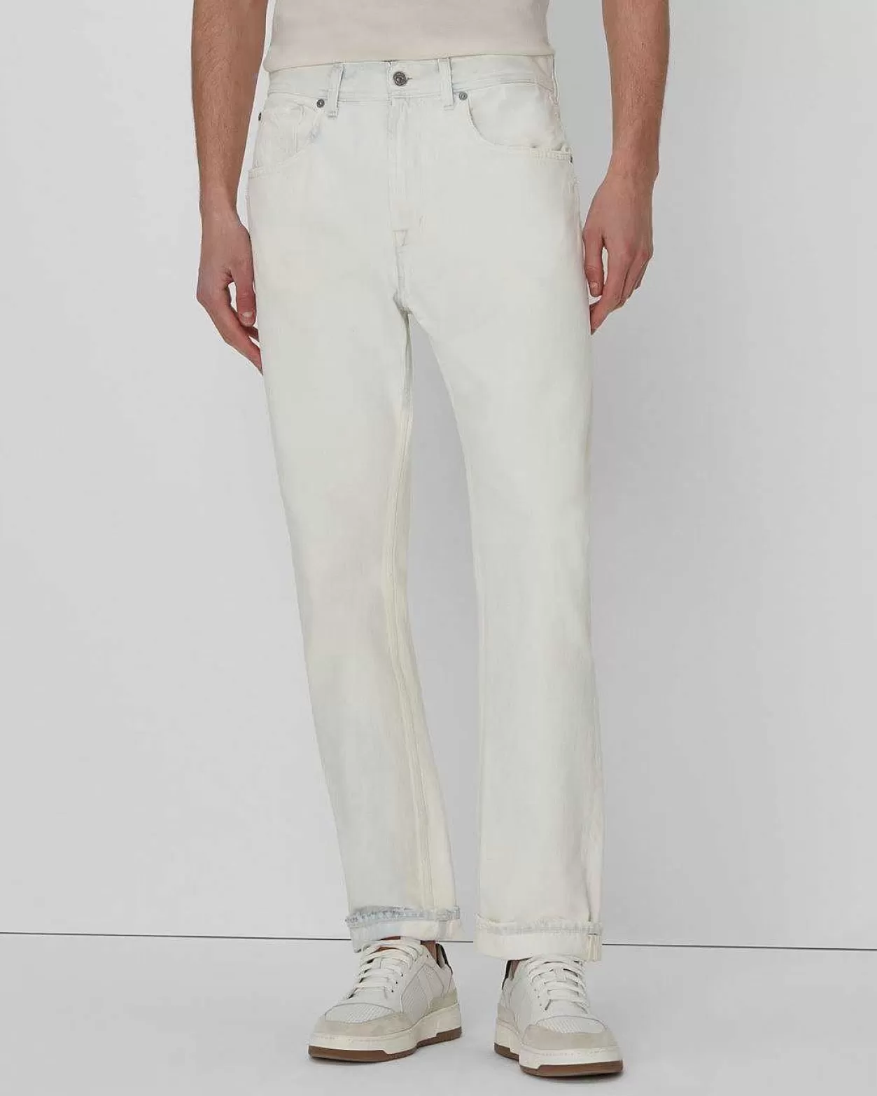 Men 7 For All Mankind Jeans*Cooper J In Bleached Cloudy