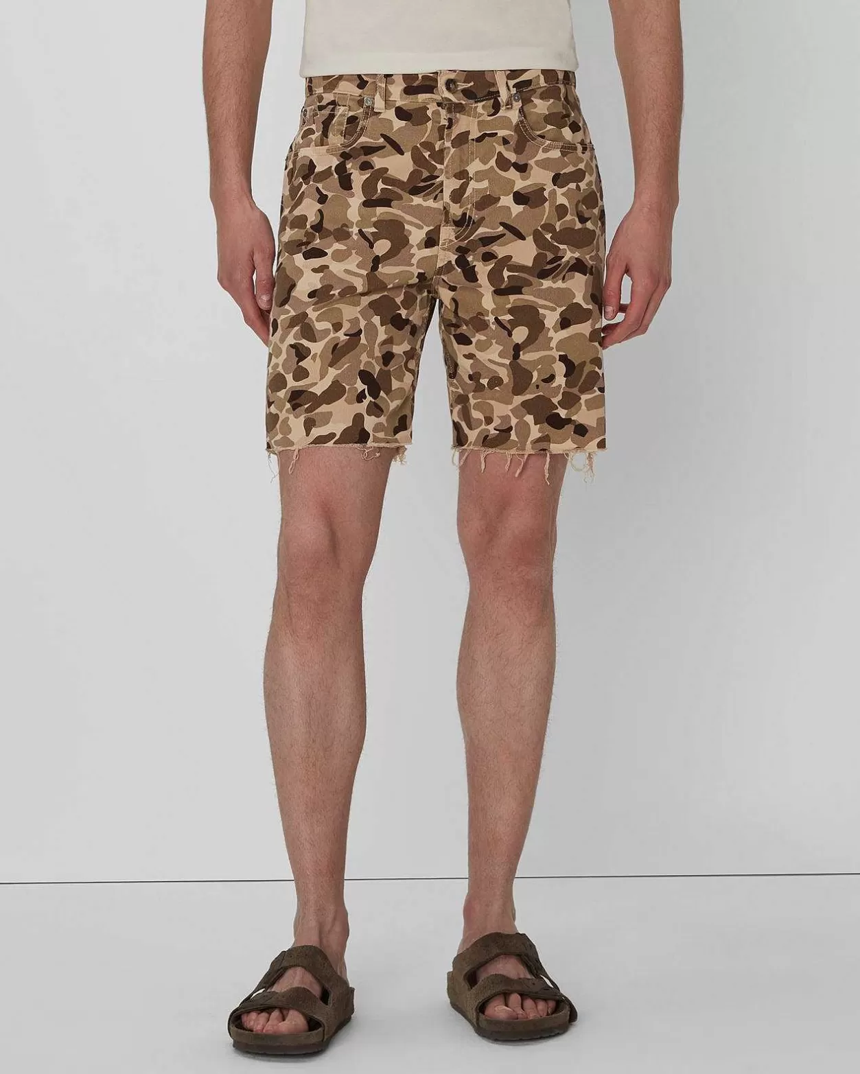 Men 7 For All Mankind Jeans*Cutoff Shorts In Camo