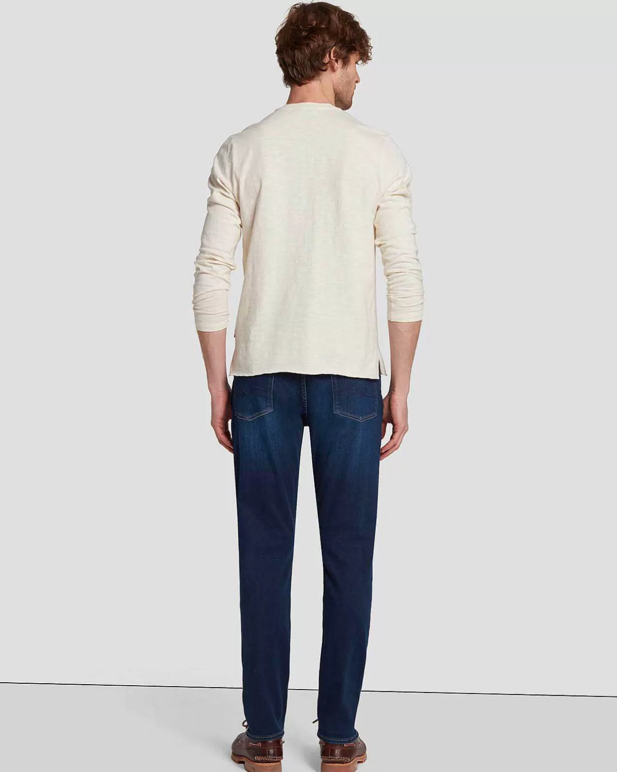 Men 7 For All Mankind Jeans*Earthkind Stretch Tek Adrien In Enigma