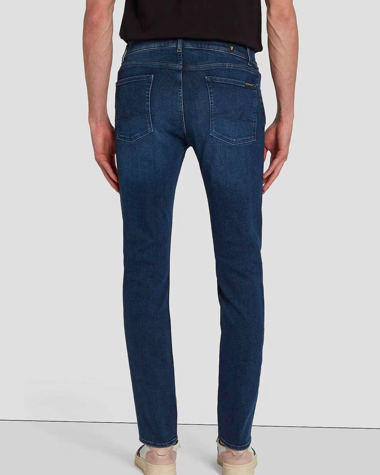 Men 7 For All Mankind Jeans*Earthkind Stretch Tek Slimmy In Rebus