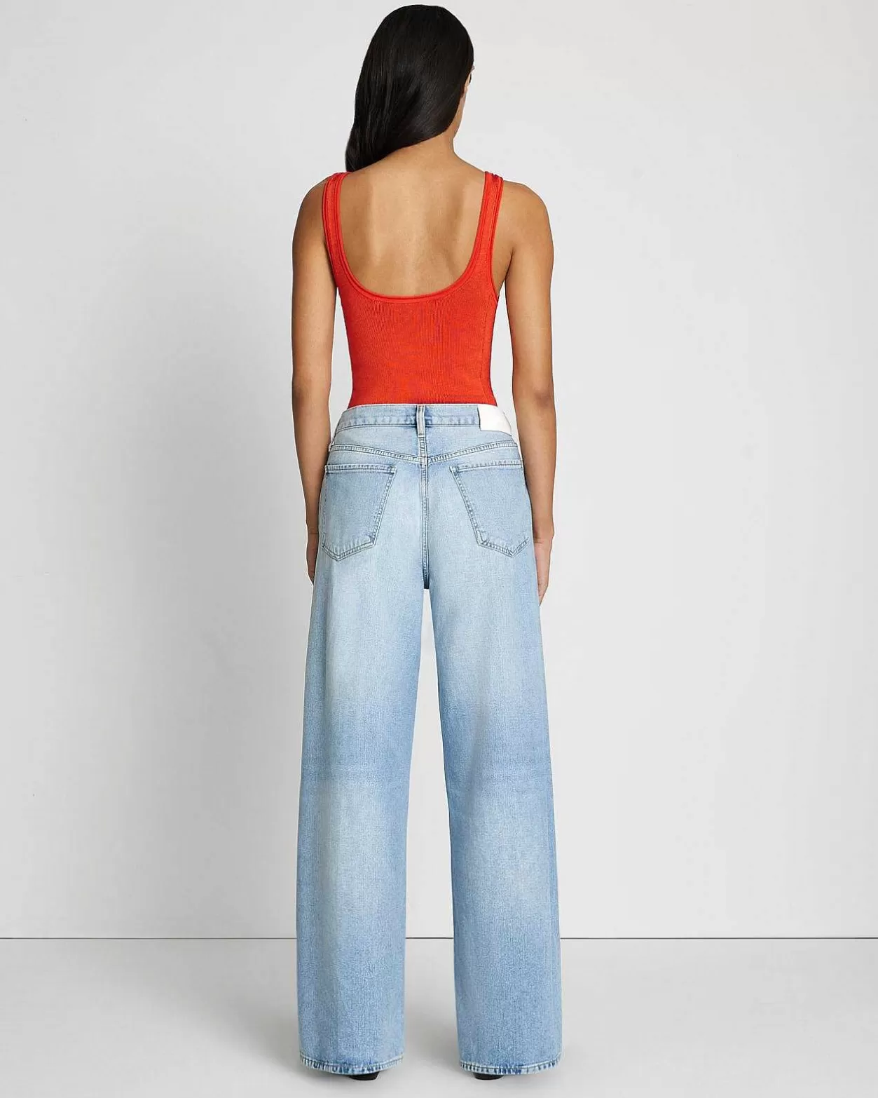 Women 7 For All Mankind Jeans*Easy Lo Slouchy Wide Leg In Rothwell