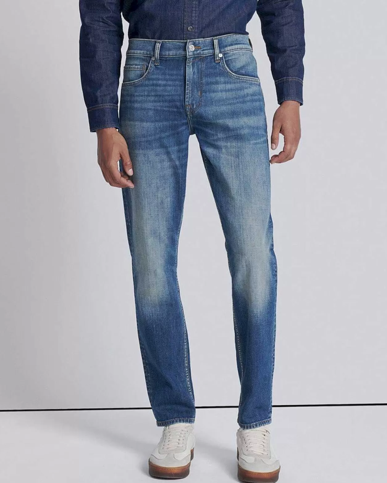 Men 7 For All Mankind Jeans*Left Hand Adrien In Redvale