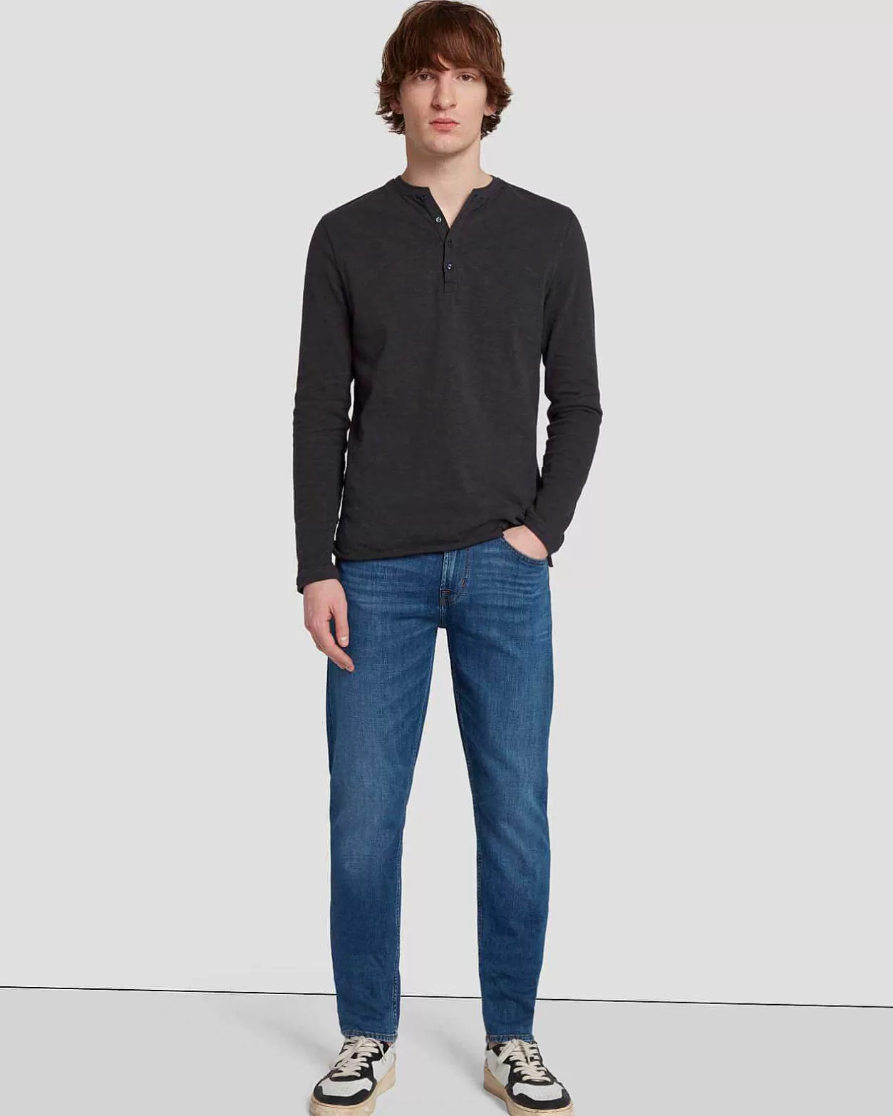 Men 7 For All Mankind Jeans*Left Hand Adrien In Evasion