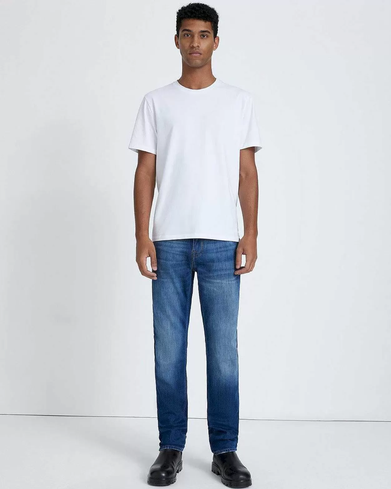 Men 7 For All Mankind Jeans*Left Hand Slimmy In Redvale