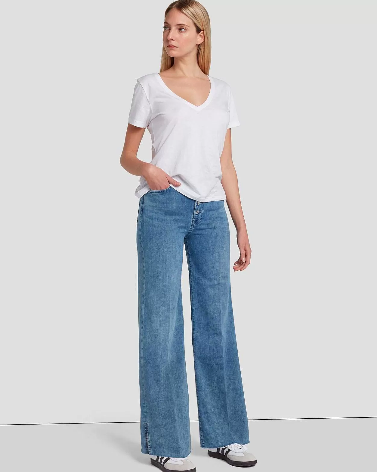 Women 7 For All Mankind Jeans*Left Hand Ultra High Rise Jo In Vive