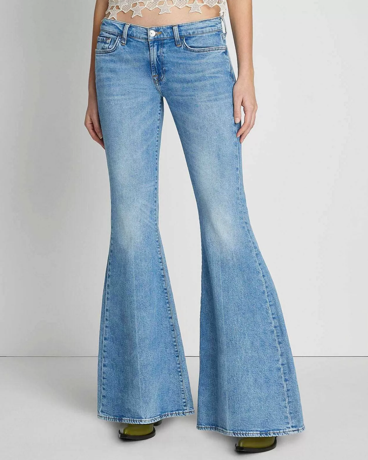 Women 7 For All Mankind Jeans*Low Rise Flare In Chamberlain