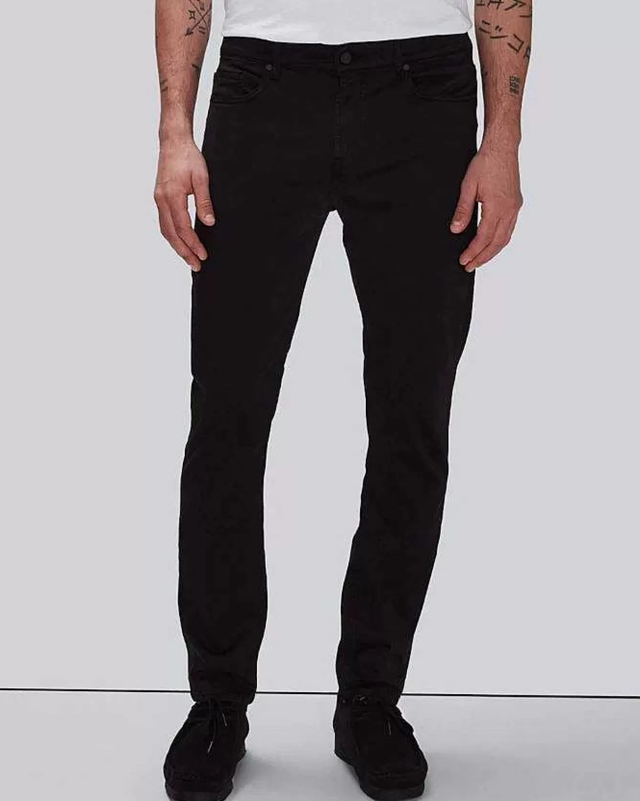 Men 7 For All Mankind Jeans*Luxe Performance Plus Paxtyn In Black