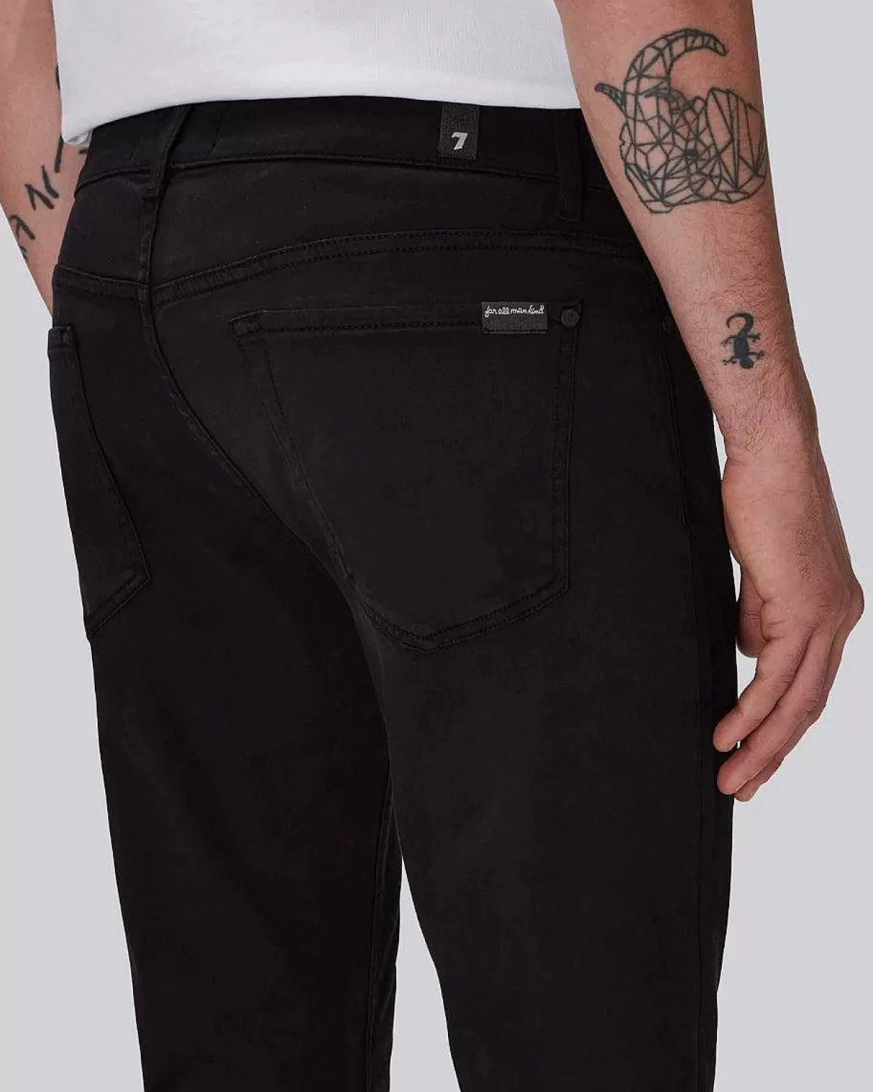 Men 7 For All Mankind Jeans*Luxe Performance Plus Paxtyn In Black