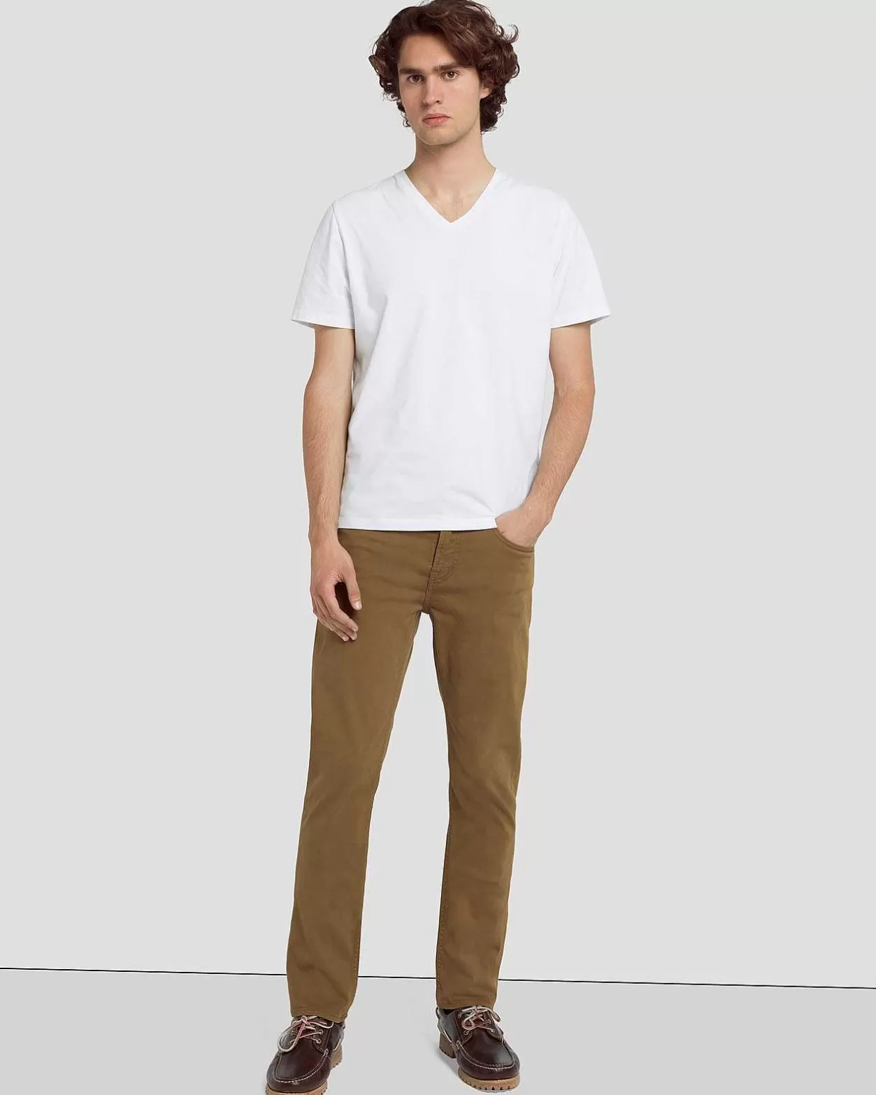 Men 7 For All Mankind Jeans*Luxe Performance Plus Slimmy In Terra