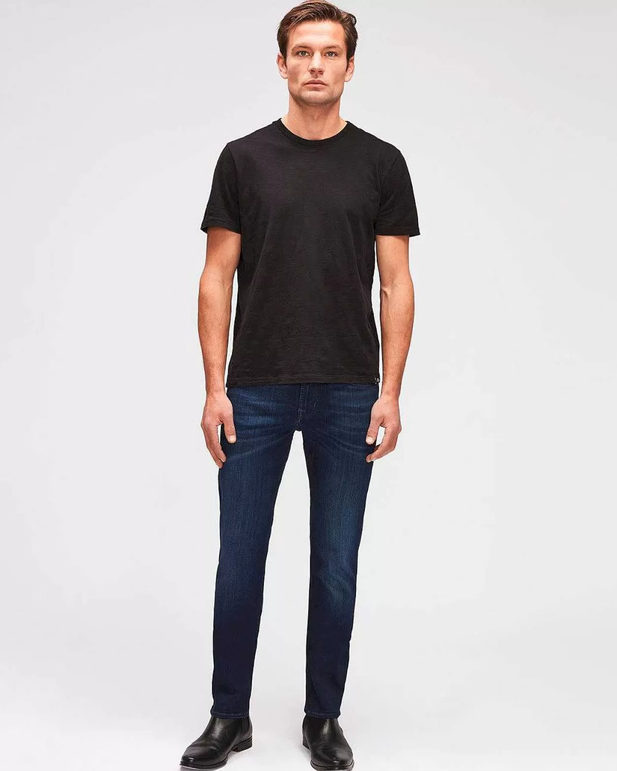 Men 7 For All Mankind Jeans*Luxe Performance Plus Slimmy In Deep Blue