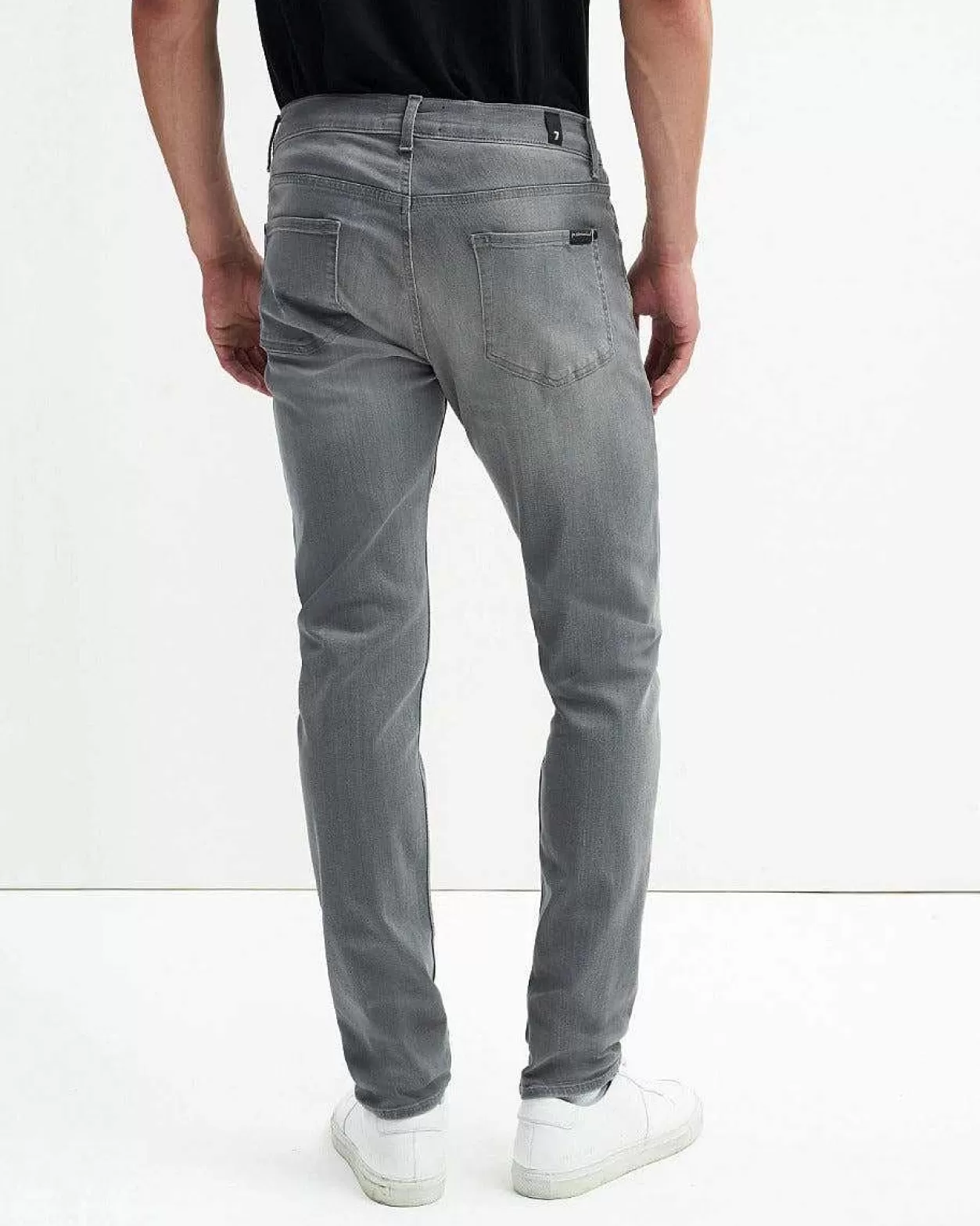 Men 7 For All Mankind Jeans*Luxe Performance Plus Slimmy Tapered In Grey