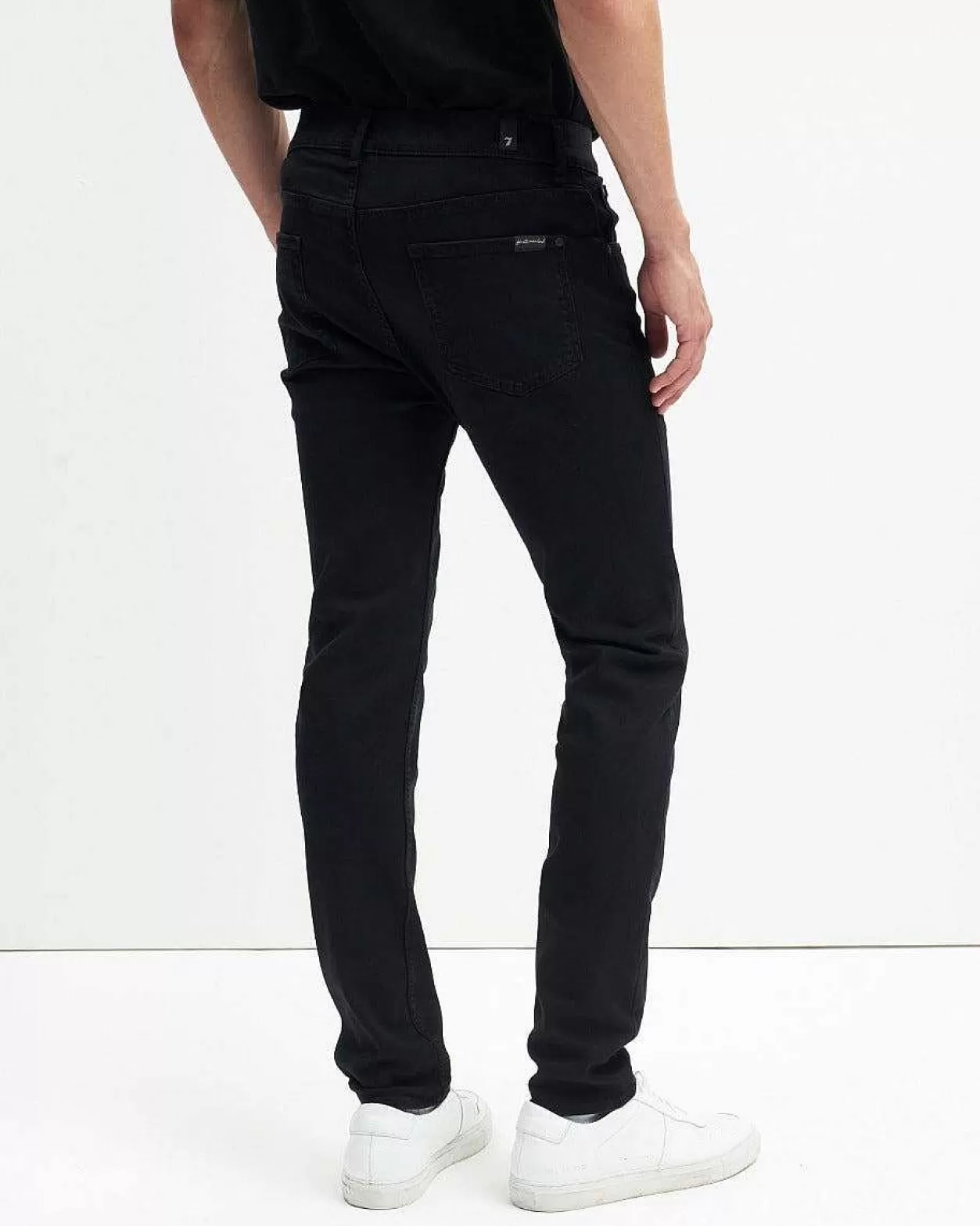 Men 7 For All Mankind Jeans*Luxe Performance Plus Slimmy Tapered In Black