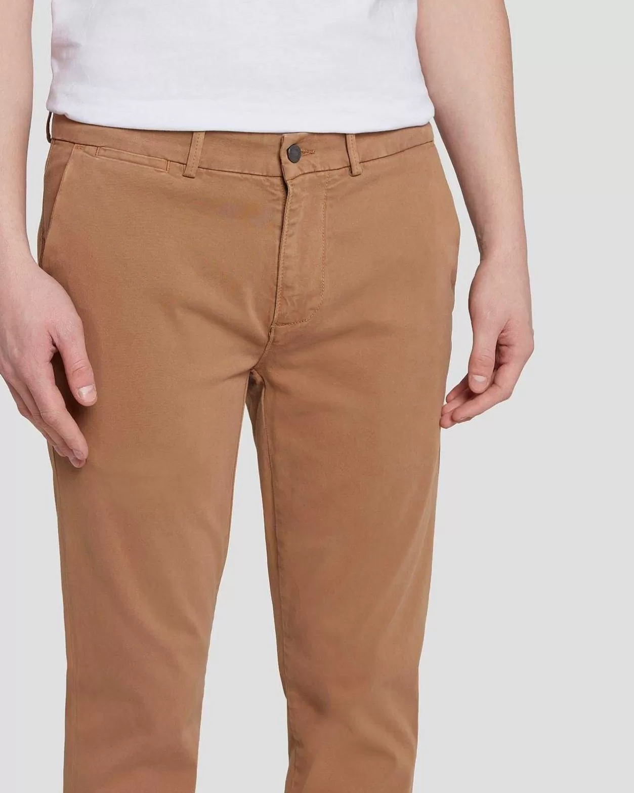 Men 7 For All Mankind Shorts & Pants*Luxe Performance Slimmy Tapered Chino In River Bed