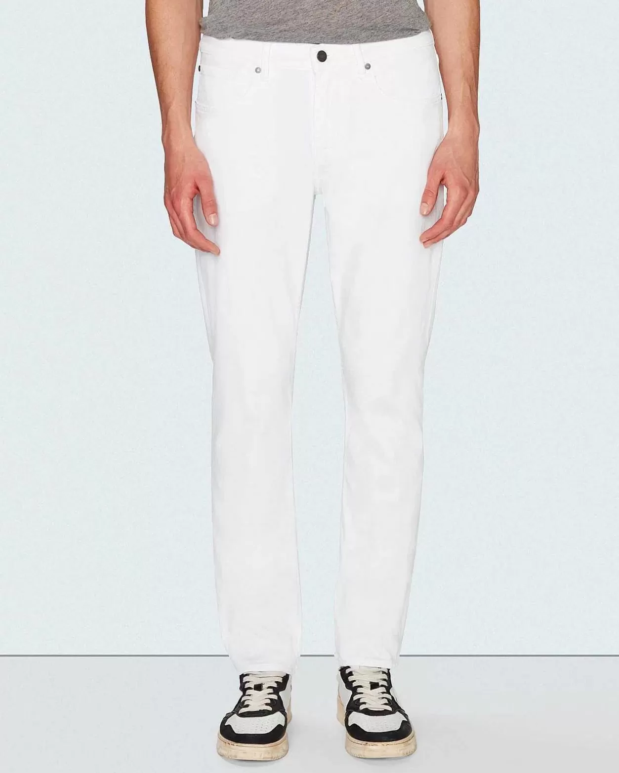 Men 7 For All Mankind Jeans*Luxe Performance Slimmy Tapered In White