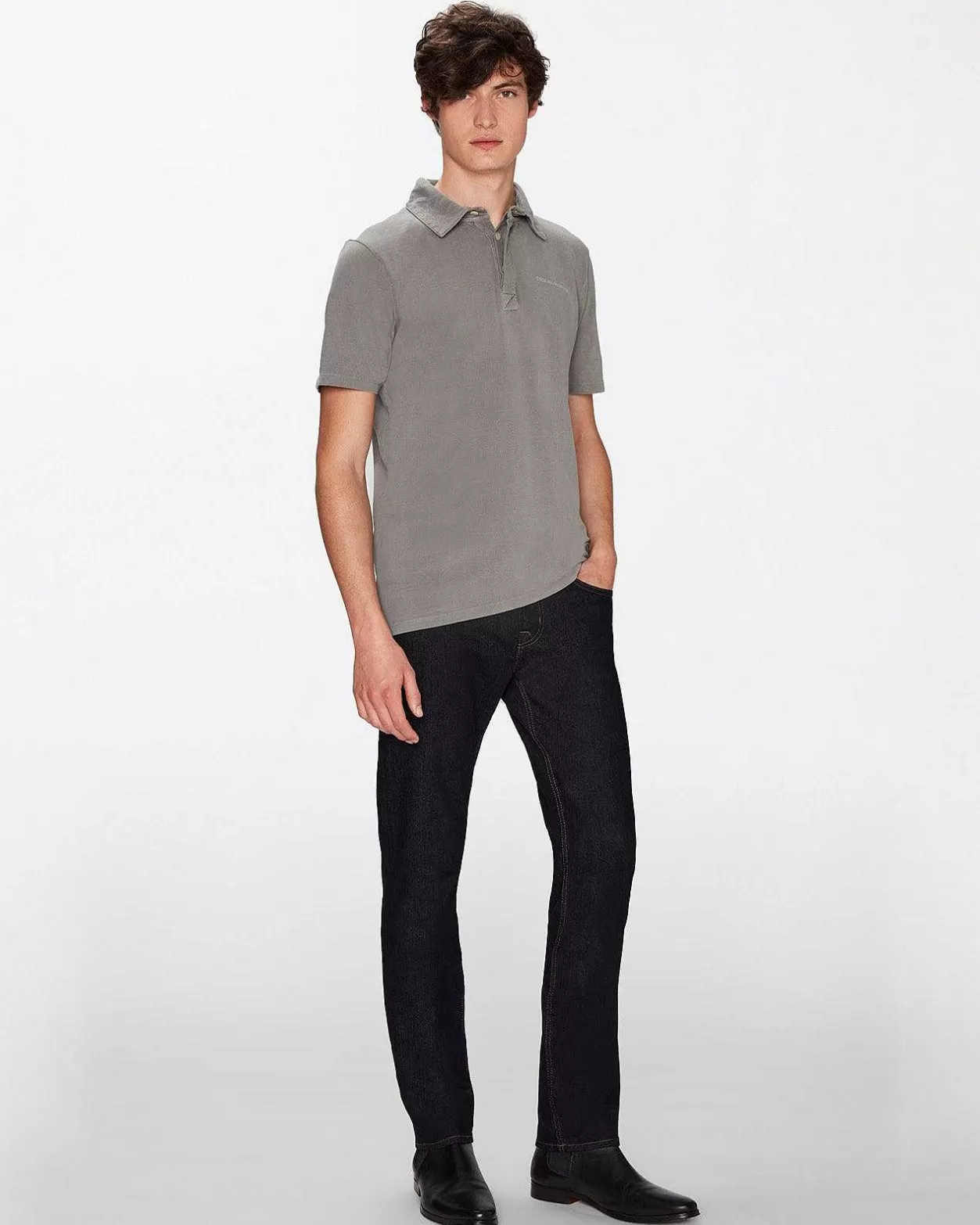 Men 7 For All Mankind Jeans*Luxe Performance Straight In Rinse Blue