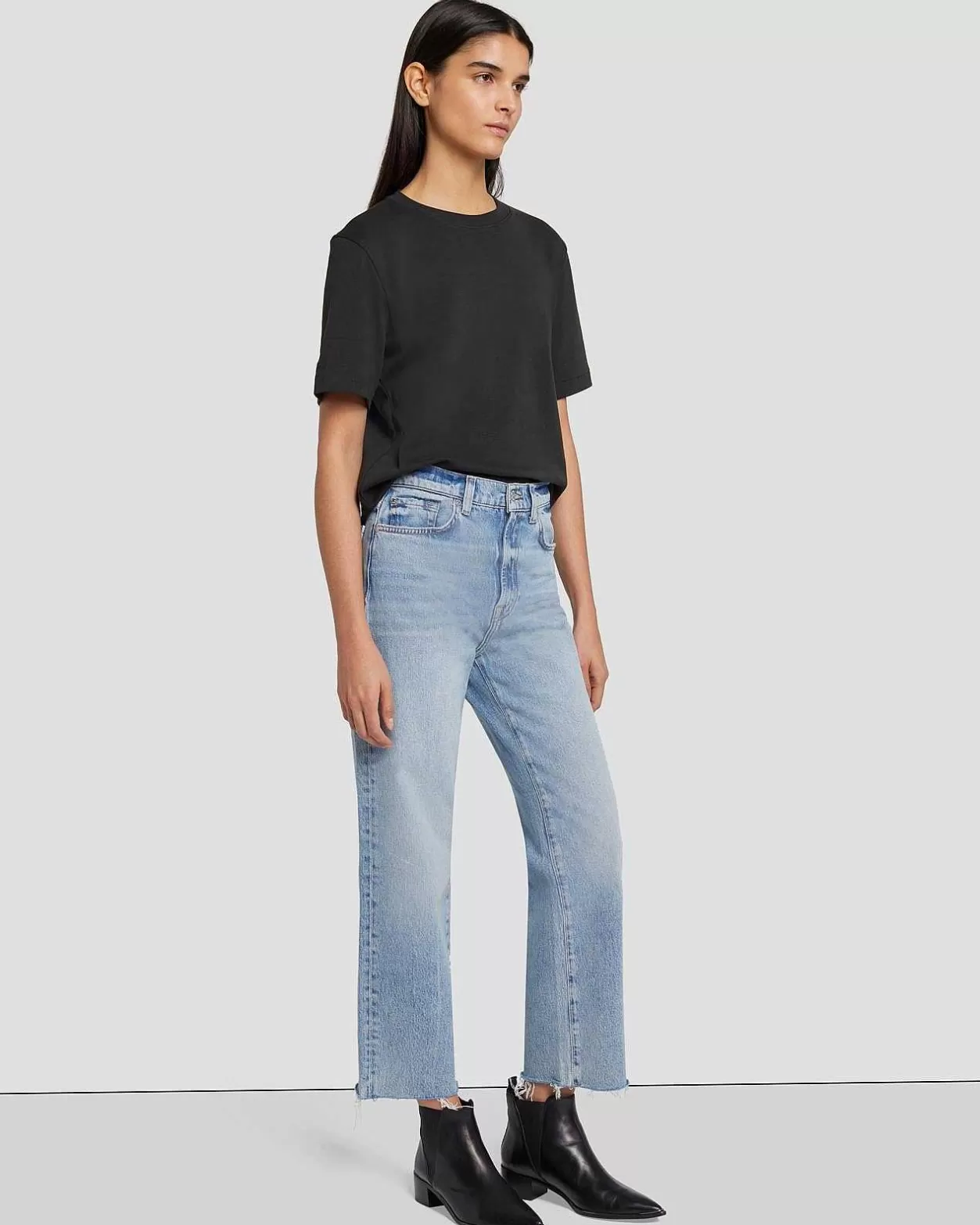 Women 7 For All Mankind Jeans*Mankind Logan Stovepipe In Ode To