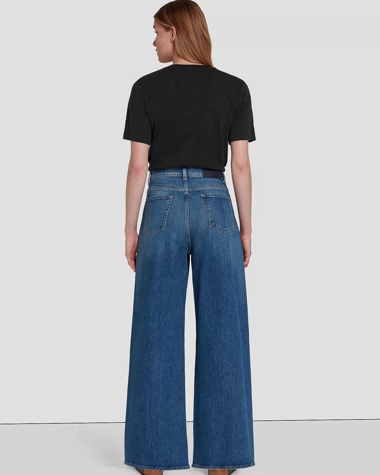 Women 7 For All Mankind Jeans*Mankind Zoey Super Wide Leg In Explorer