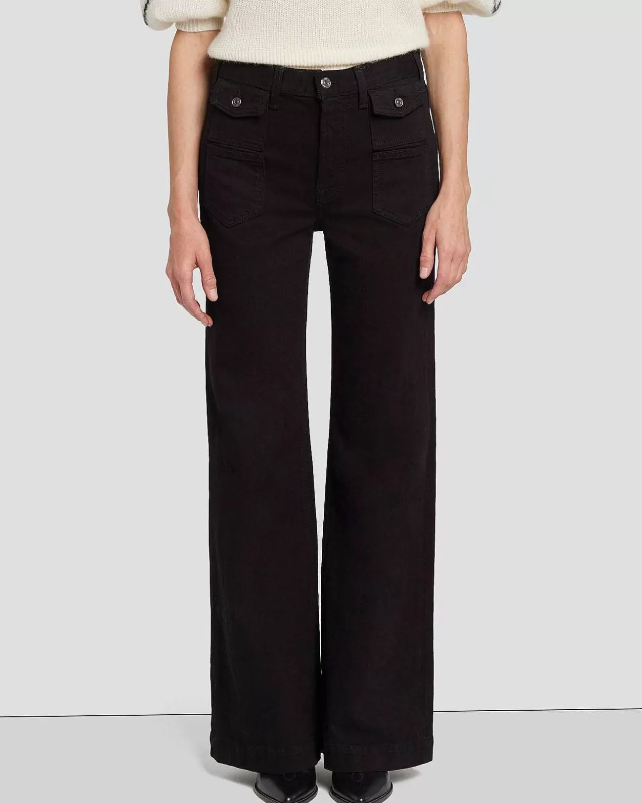 Women 7 For All Mankind Jeans*Modern Dojo In Black