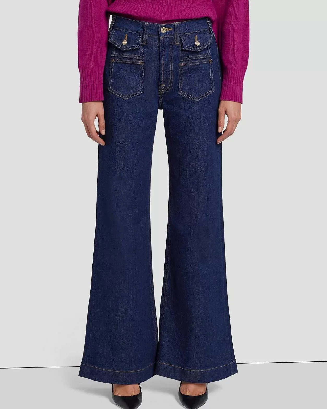 Women 7 For All Mankind Jeans*Modern Dojo In Magnolia