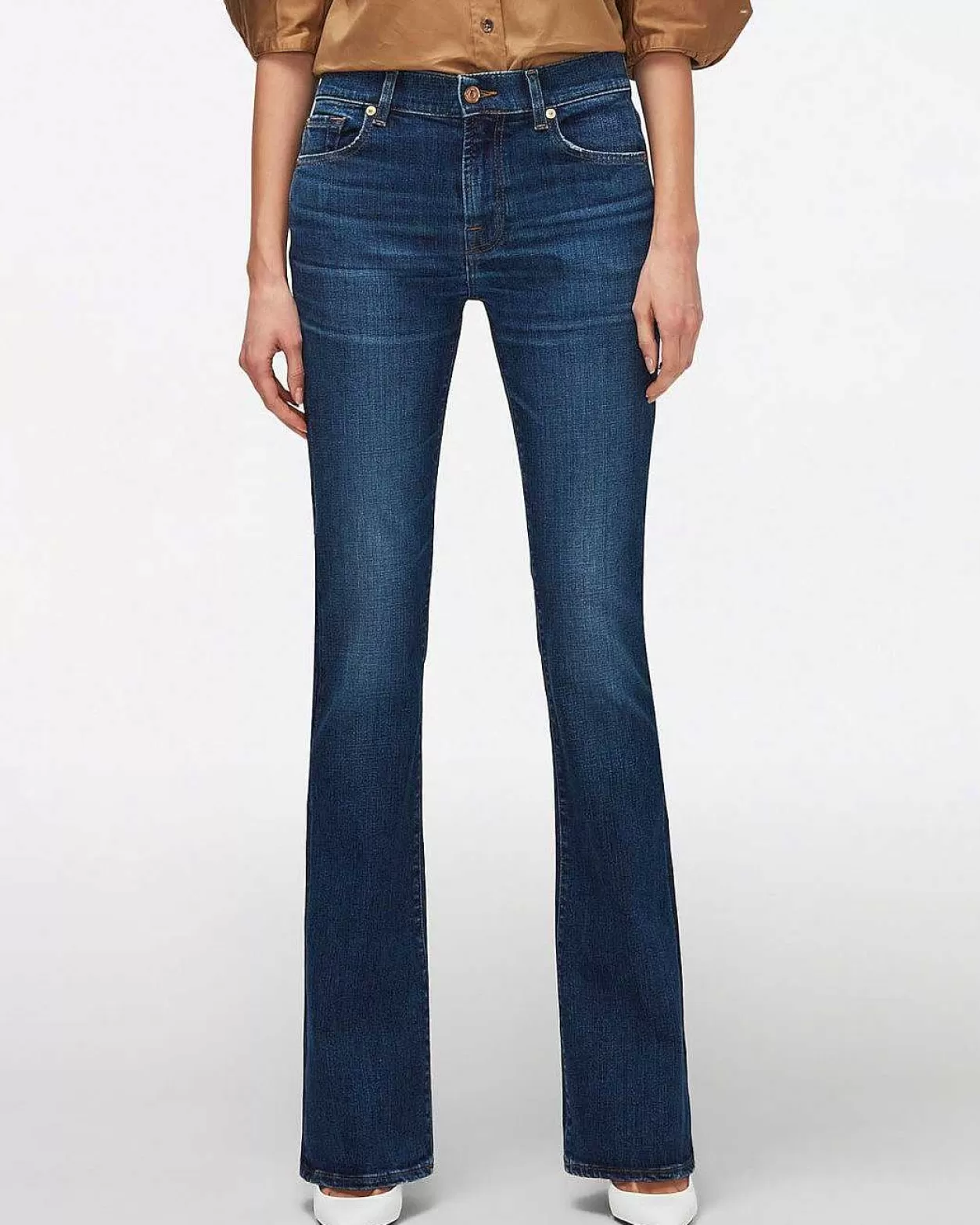 Women 7 For All Mankind Jeans*Slim Illusion Kimmie Bootcut In Highline