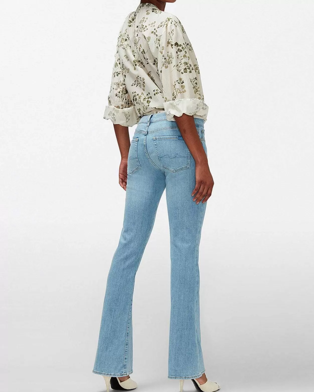 Women 7 For All Mankind Jeans*Slim Illusion Kimmie Bootcut In Playbook