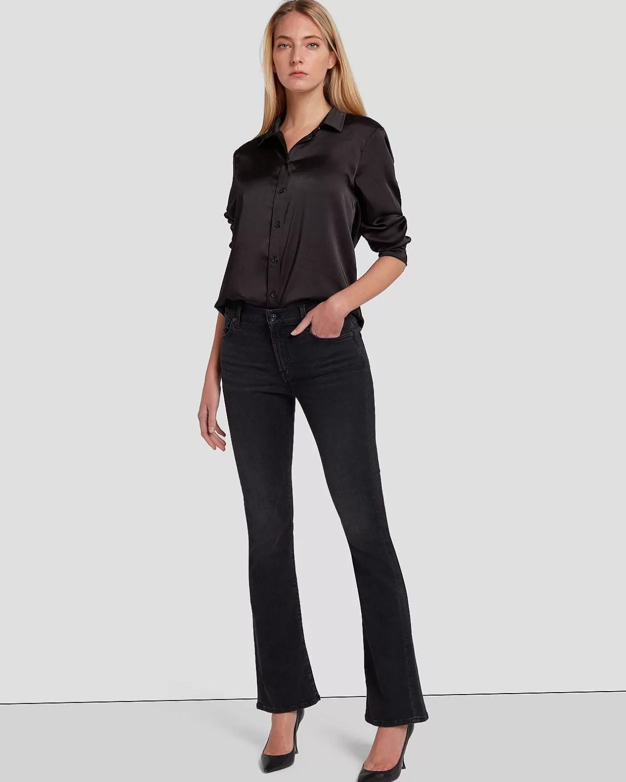 Women 7 For All Mankind Jeans*Tailorless B(Air) Bootcut In Truthful