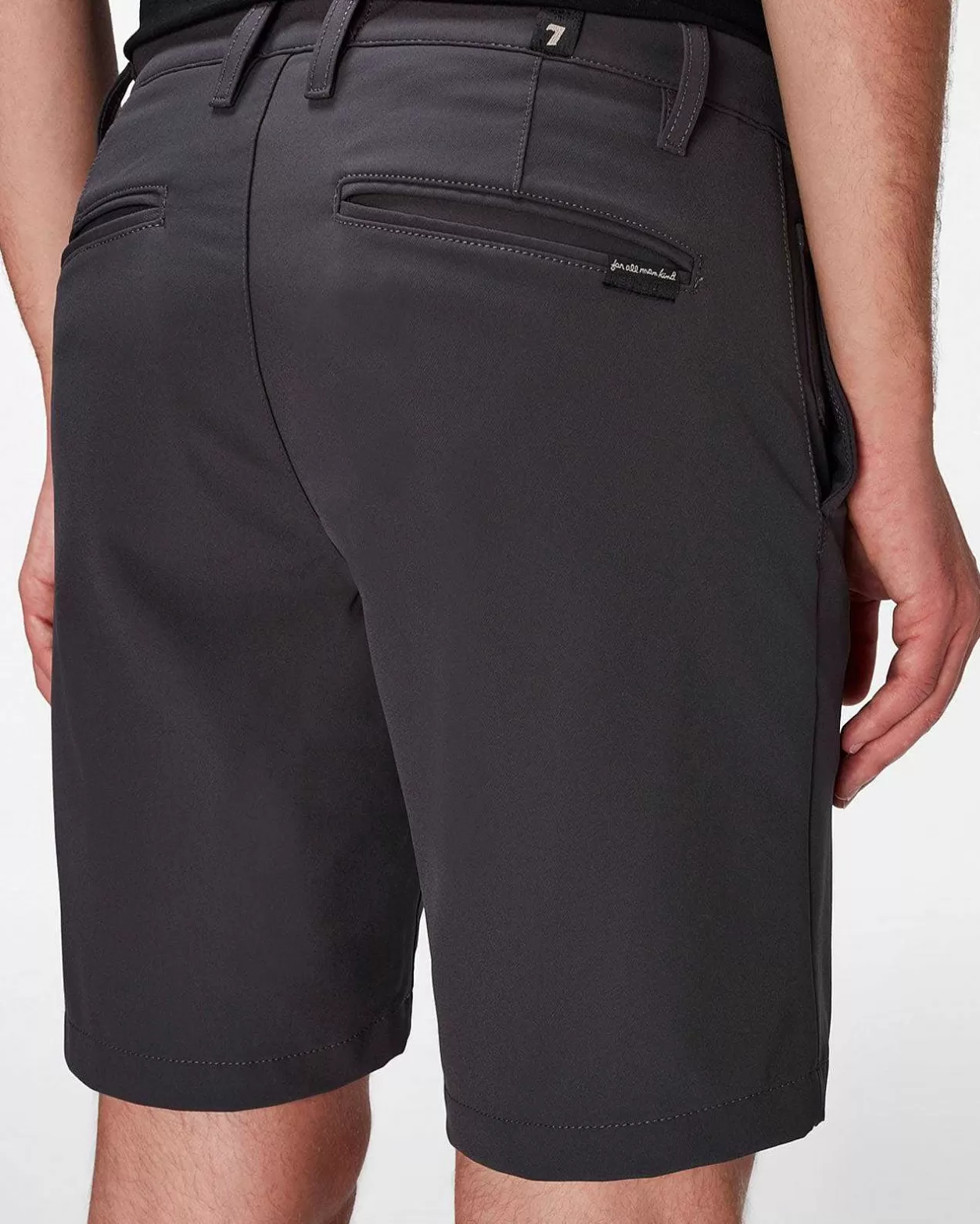 Men 7 For All Mankind Shorts & Pants*Tech Series Short In Gunmetal