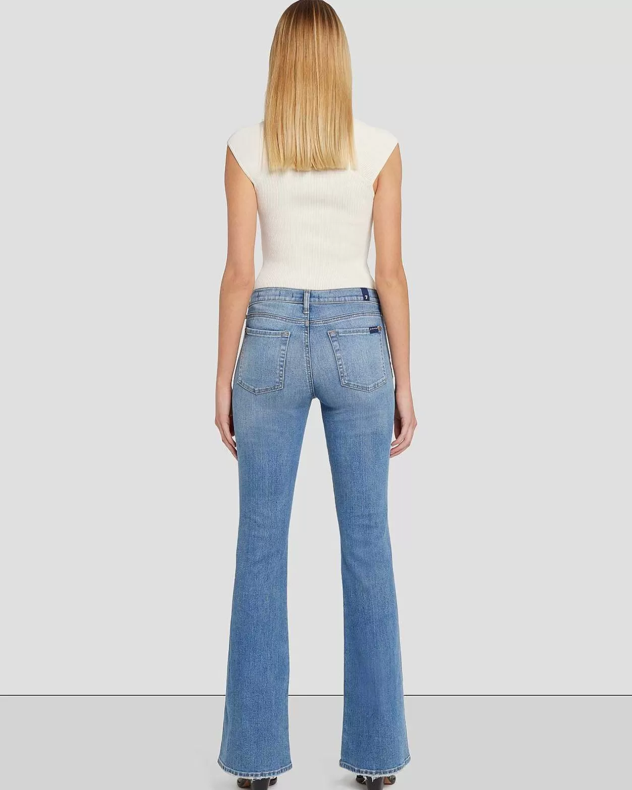 Women 7 For All Mankind Jeans*The Ali In Tribeca Light